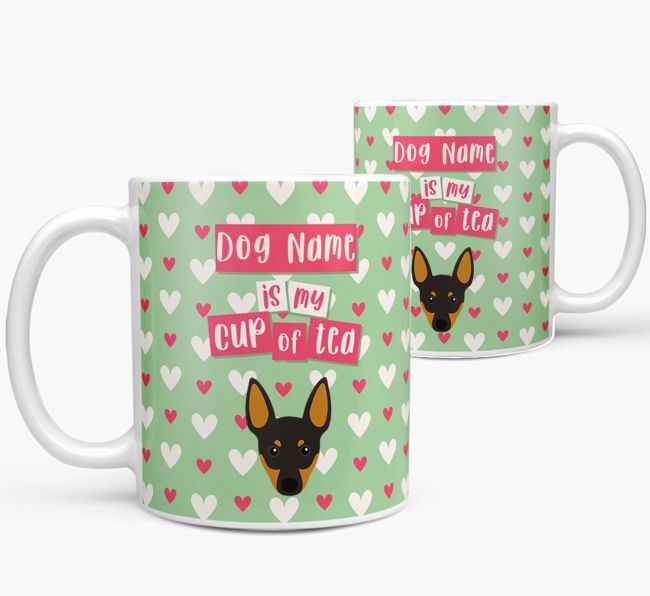 Personalised {breedFullName} '{dogsName} is my Cup of Tea' Mug